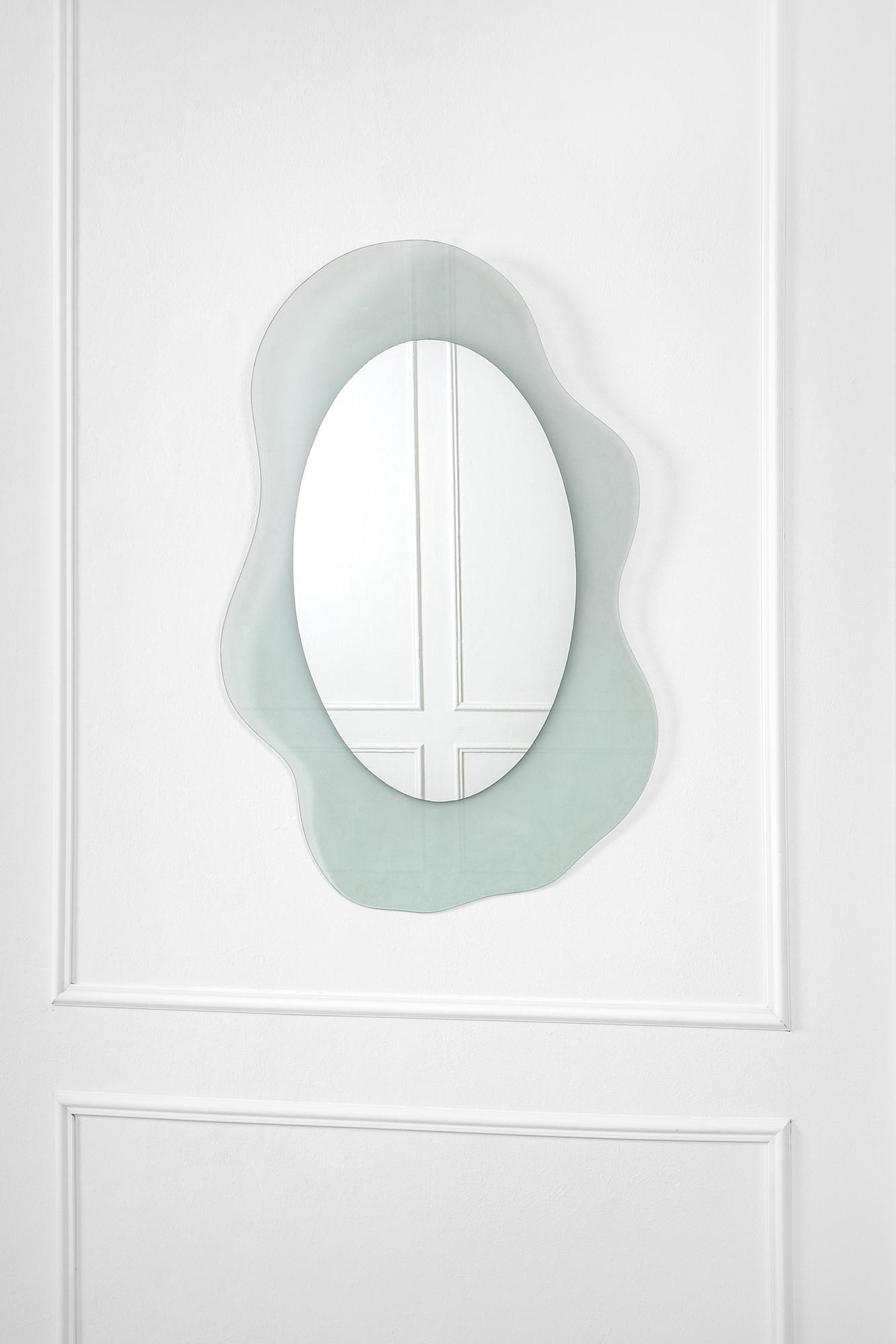 Specchiera da parete mod. Round Round 160, Nanda Vigo (1 of 2)