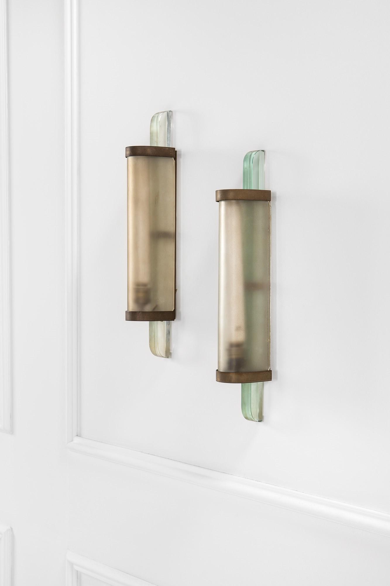 Coppia di lampade da parete anni '40 (1 of 2)