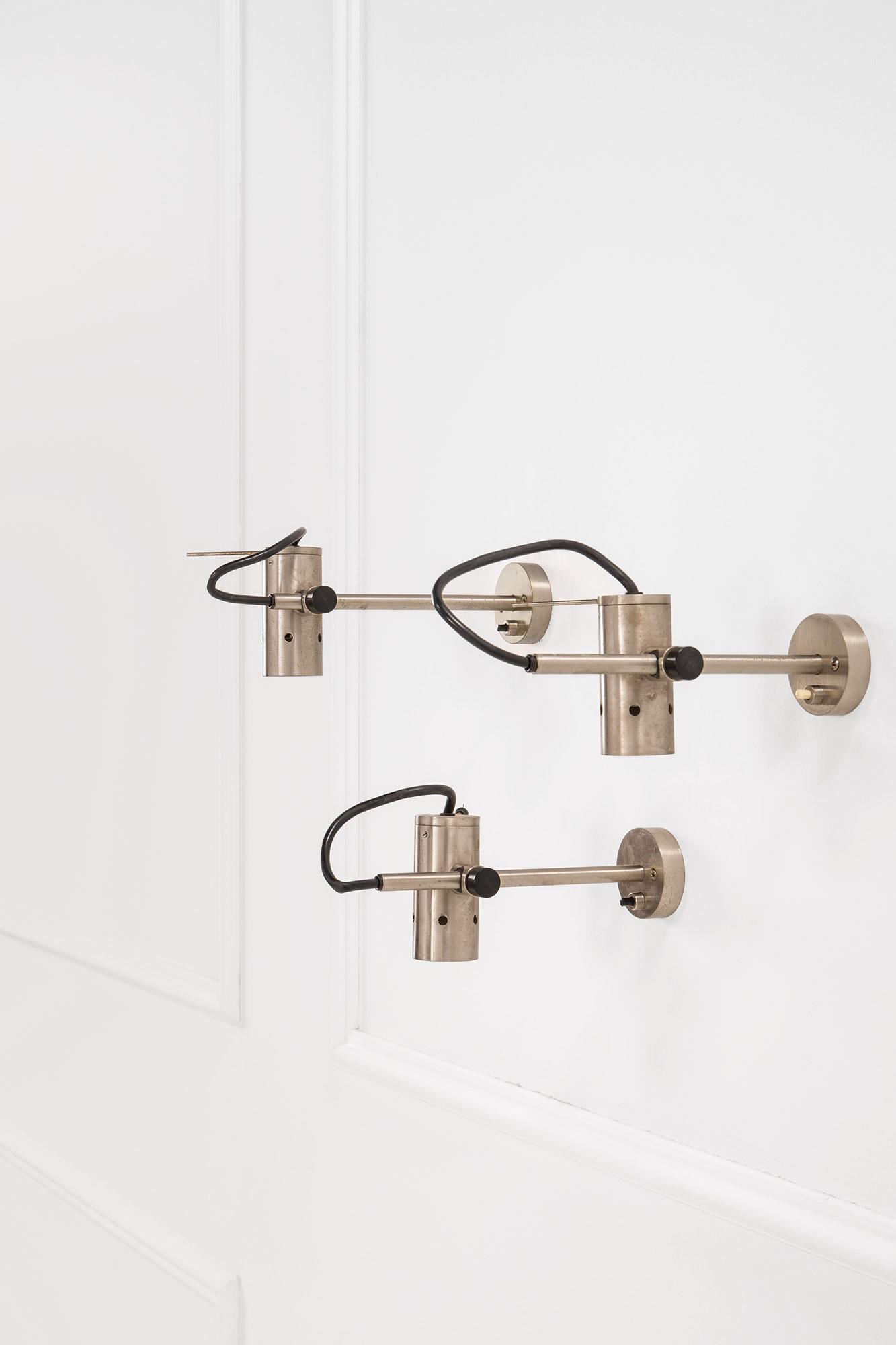 Tito Agnoli, Tre lampade da parete mod. 186 (1 of 2)