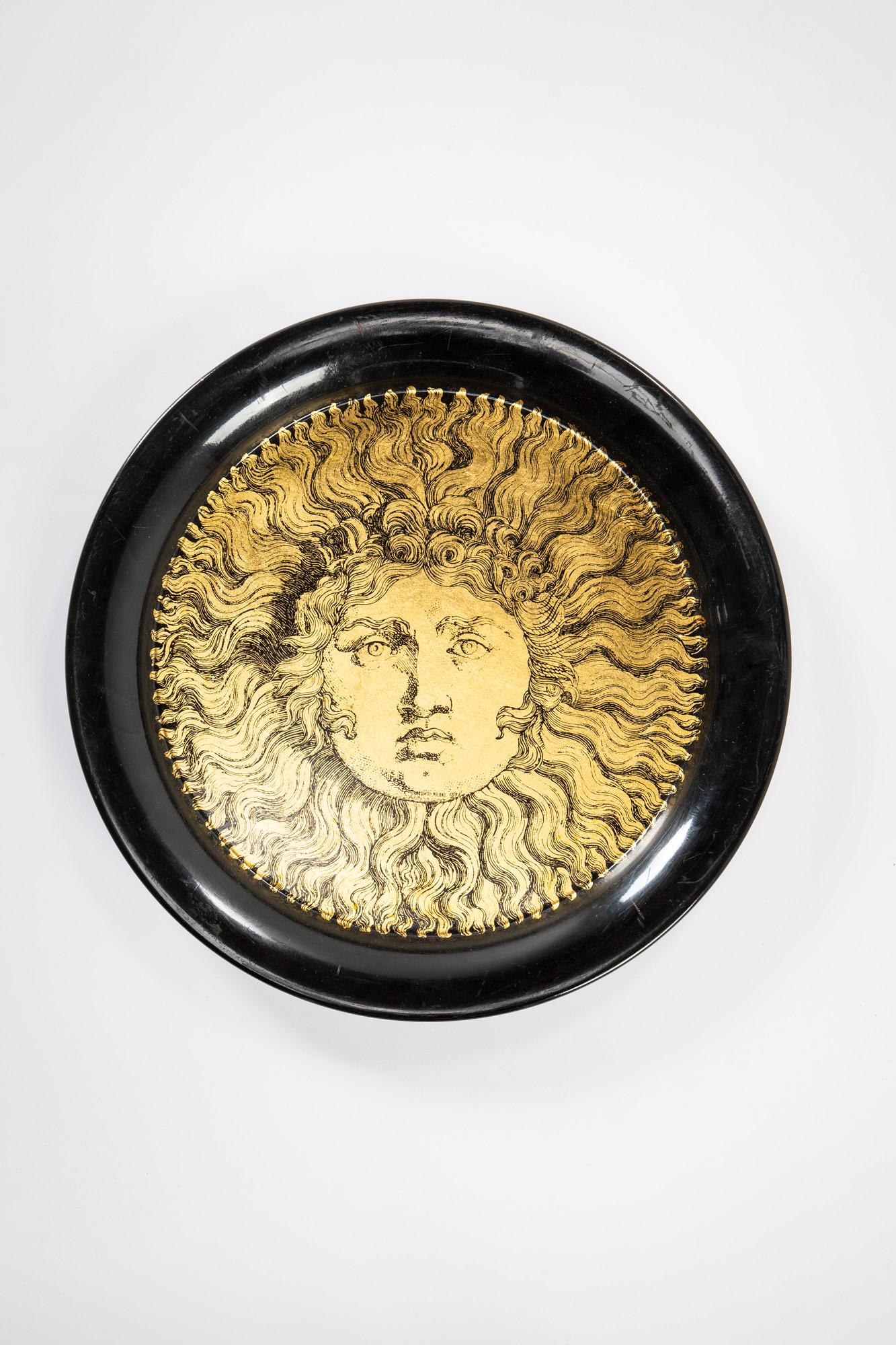 Piero Fornasetti, Vassoio mod. Re Sole (1 of 2)