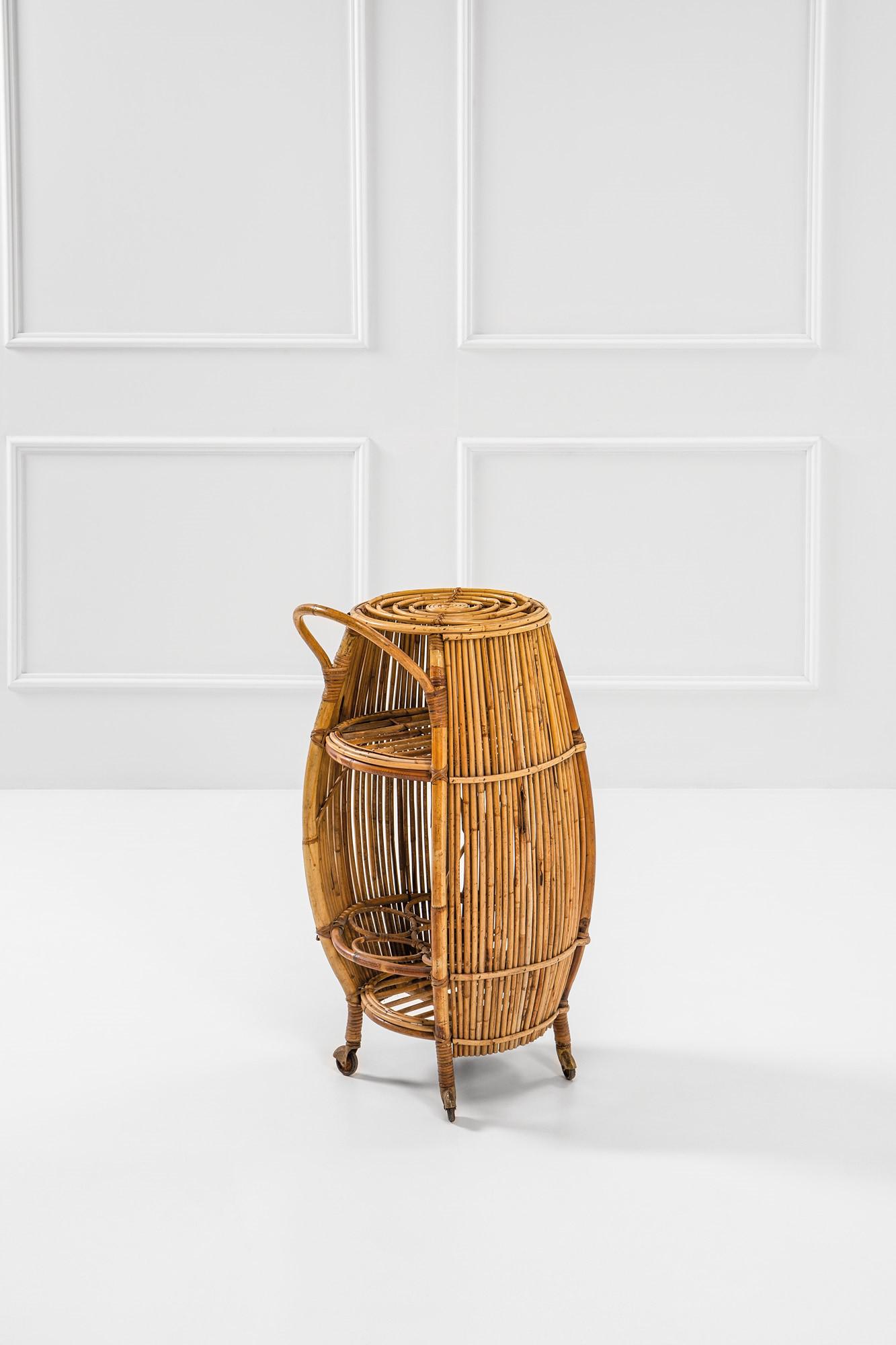 Tito Agnoli (attr.), Carrello bar (1 of 2)