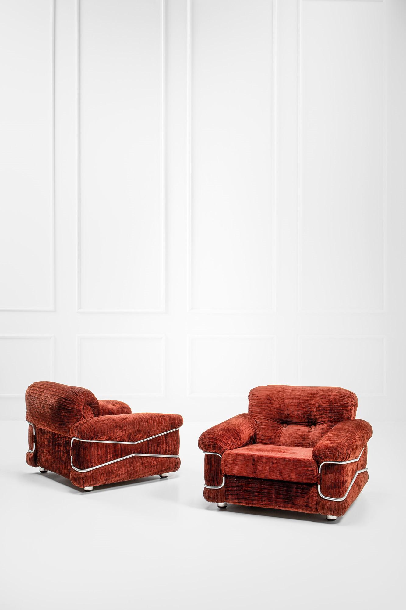 Adriano Piazzesi (attr.), Coppia di poltrone (1 of 3)