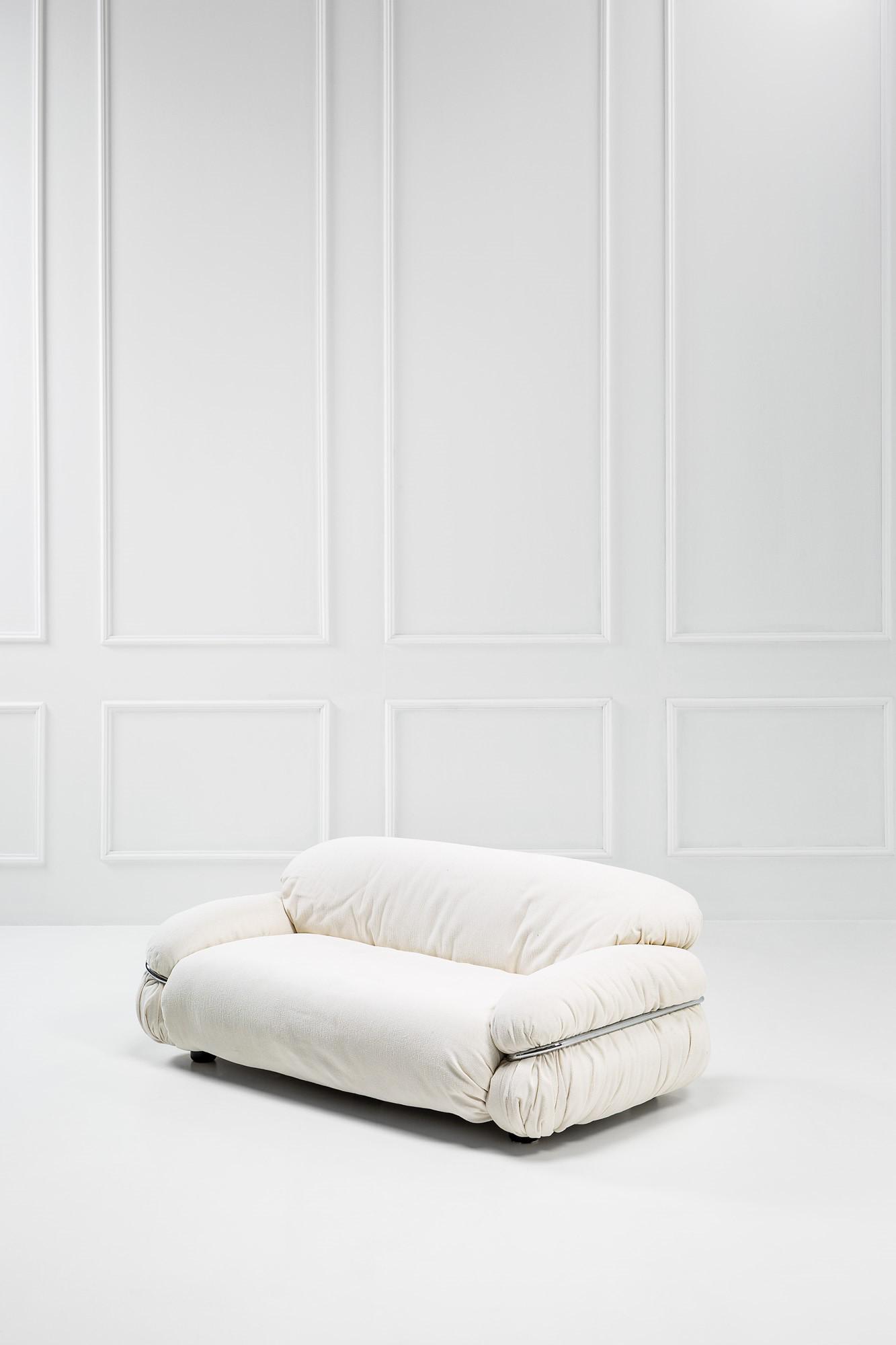 Gianfranco Frattini, Divano a due posti mod. Sesann (1 of 3)