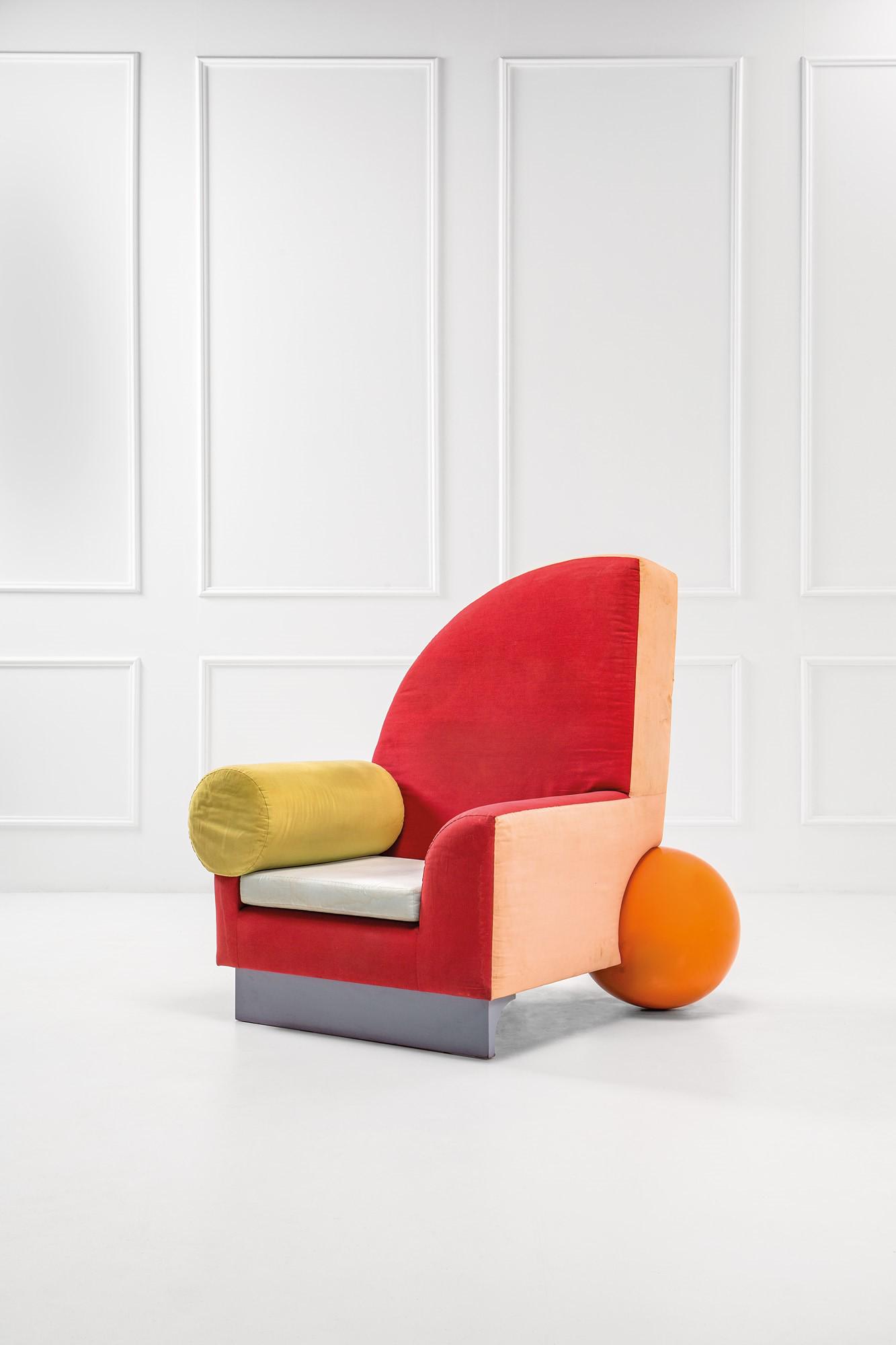 Peter Shire, Poltrona mod. Bel AIr (1 of 6)