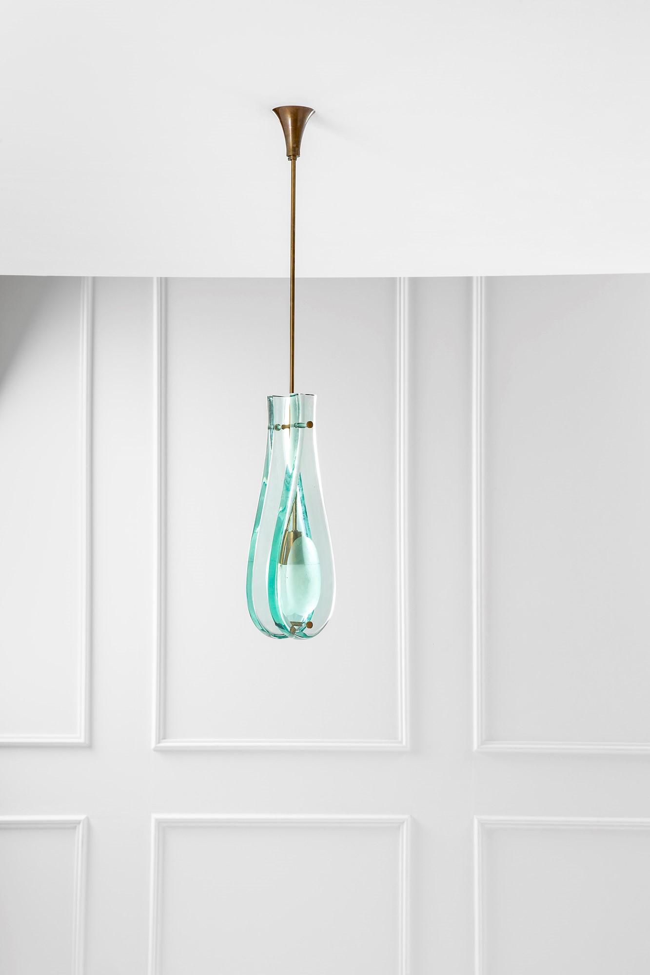 Max Ingrand, Lampada a sospensione mod. 2258 (1 of 3)