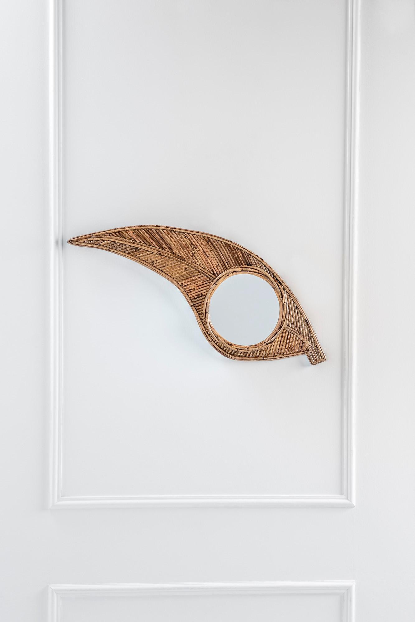 Vivai del Sud, Piccolo specchio da parete a guisa di foglia (1 of 3)