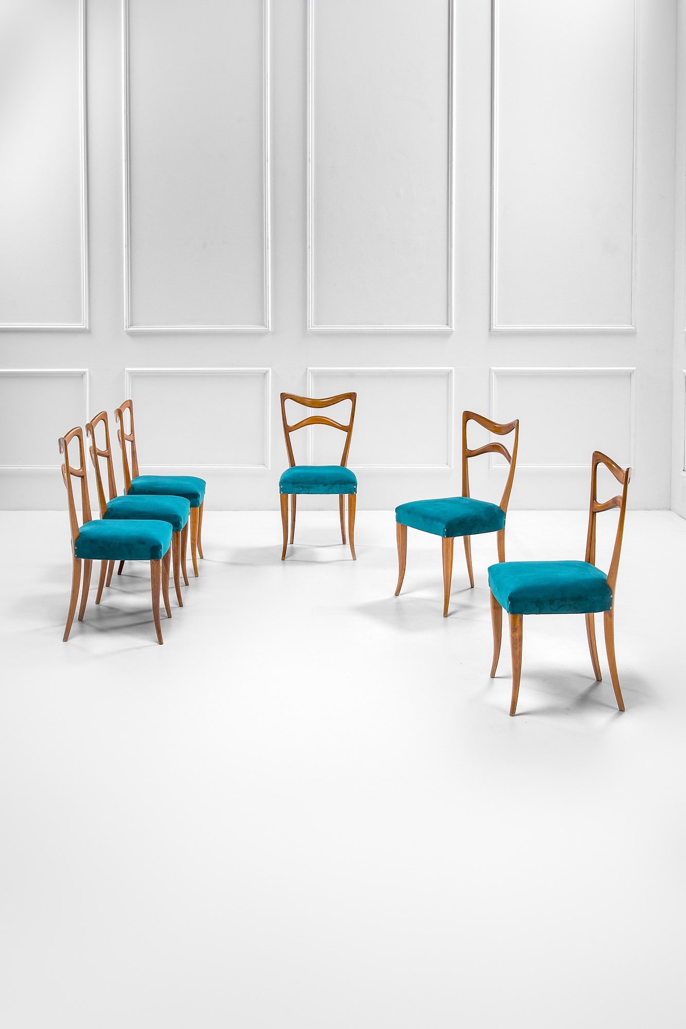 Paolo Buffa (attr.), Sei sedie (1 of 3)