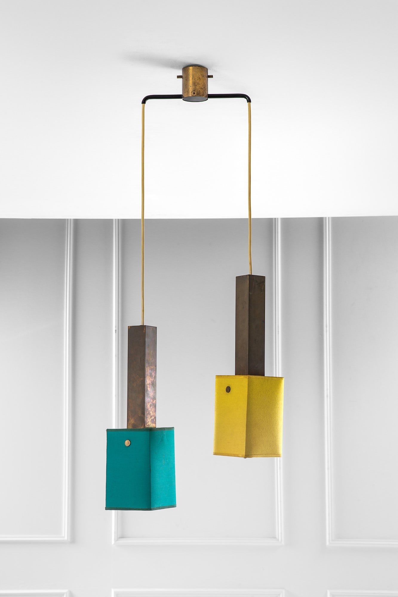 Stilnovo, Lampada a sospensione a due pendenti (1 of 2)