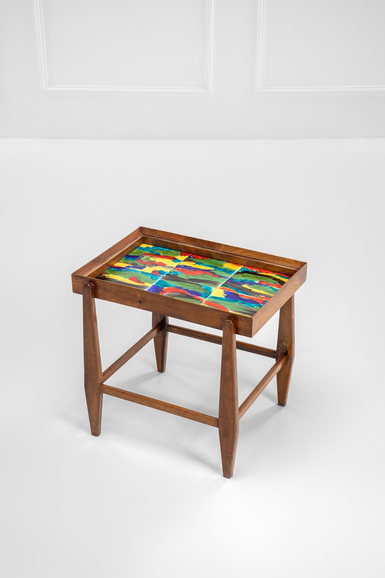 Scuola di Torino, Tavolino con piano in ceramica (1 of 2)