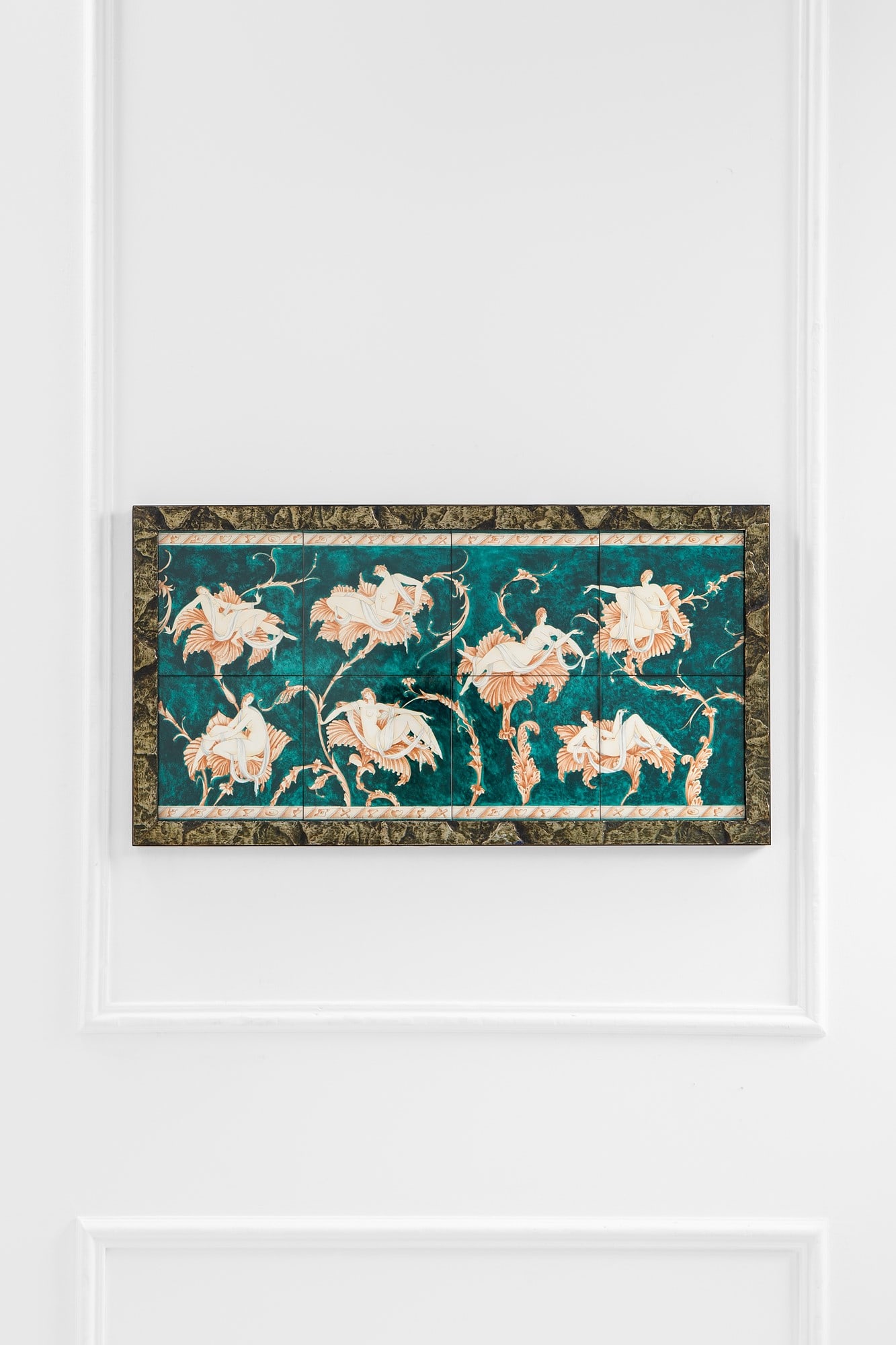 Gio Ponti. Otto piastrelle della serie Le Donne sui Fiori (1 of 3)