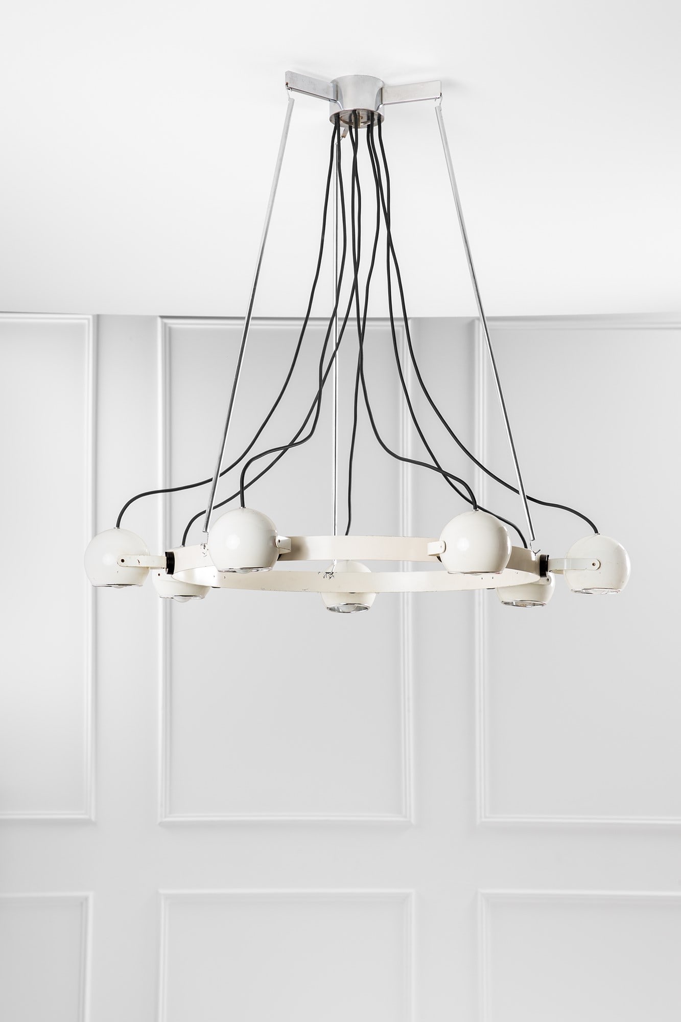 Stilnovo. Lampadario a sette luci (1 of 3)