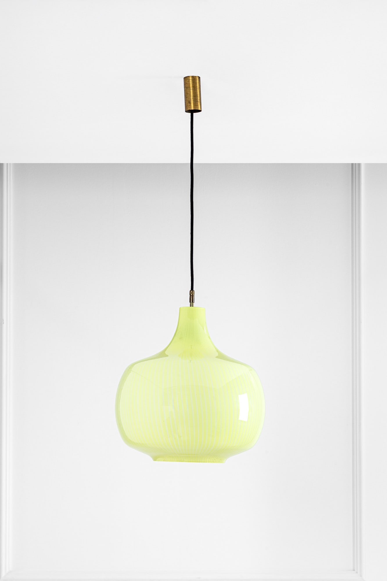 Massimo Vignelli. Lampada a sospensione mod. 4047 (1 of 3)