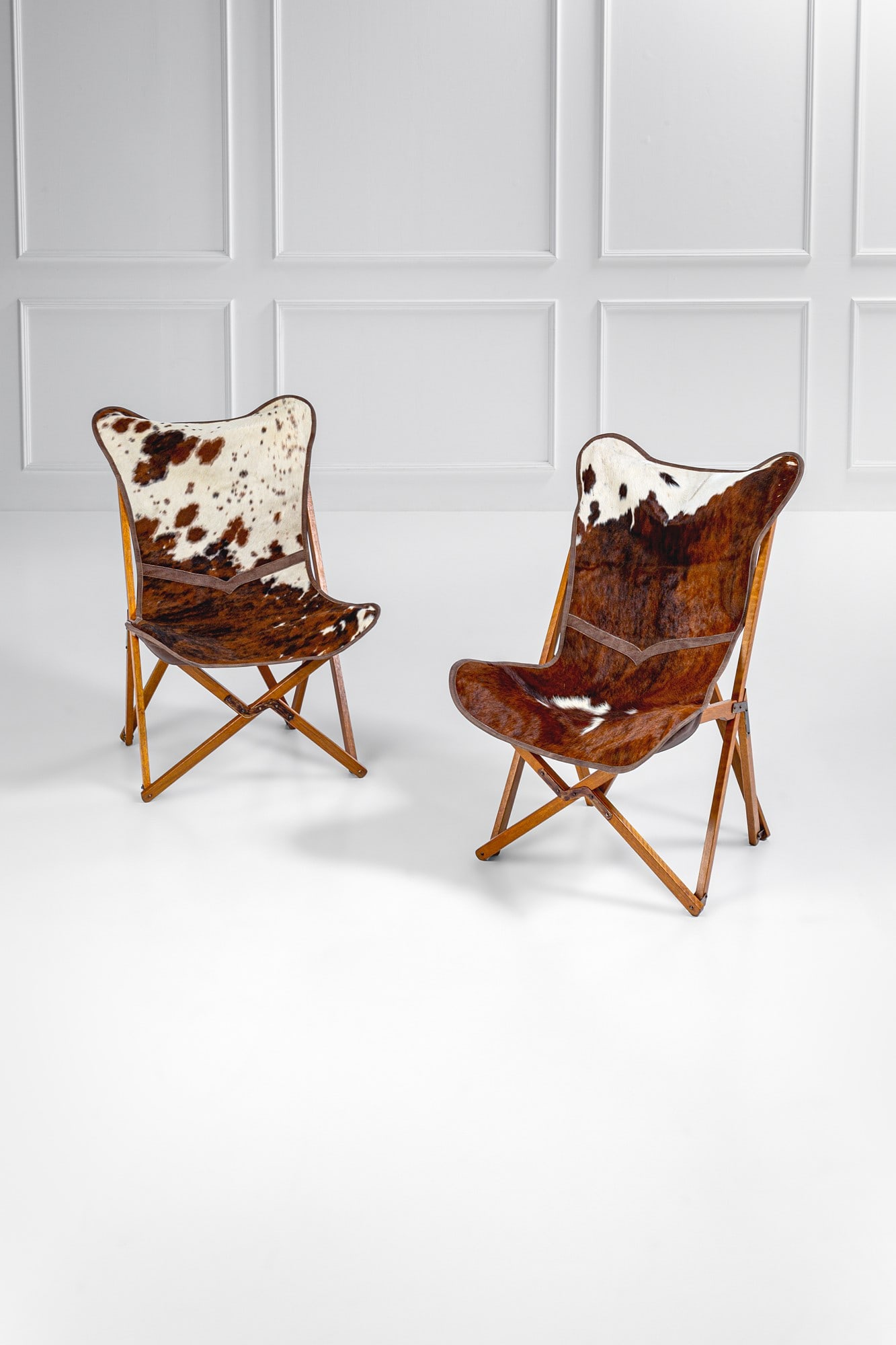 Joseph Fendy. Due poltrone pieghevoli e smontabili mod. Tripolina (1 of 3)