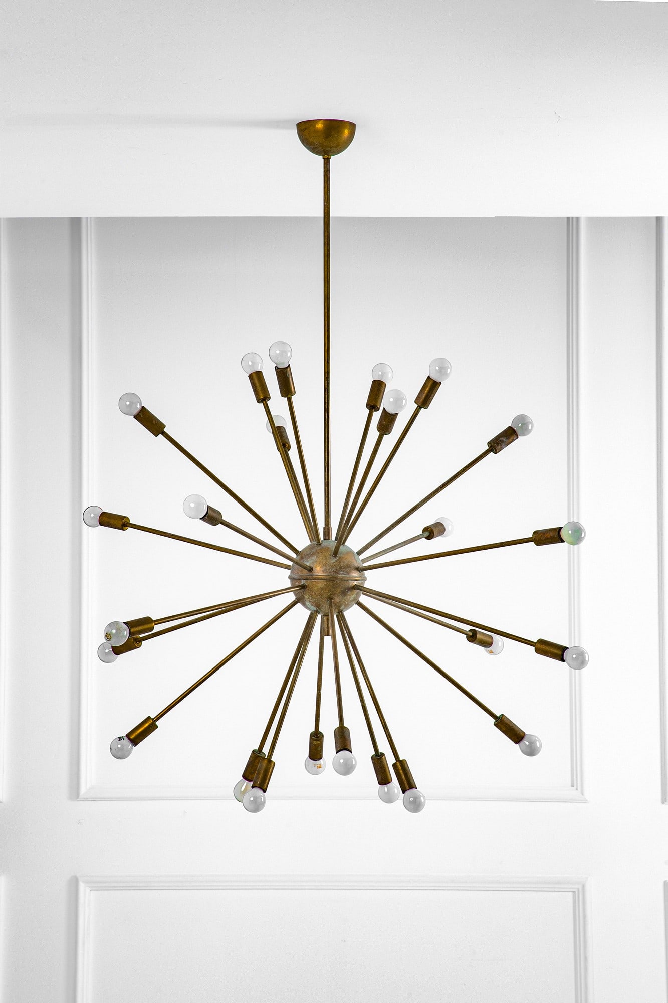 Stilnovo (attr.). Grande lampadario Sputnik (1 of 3)