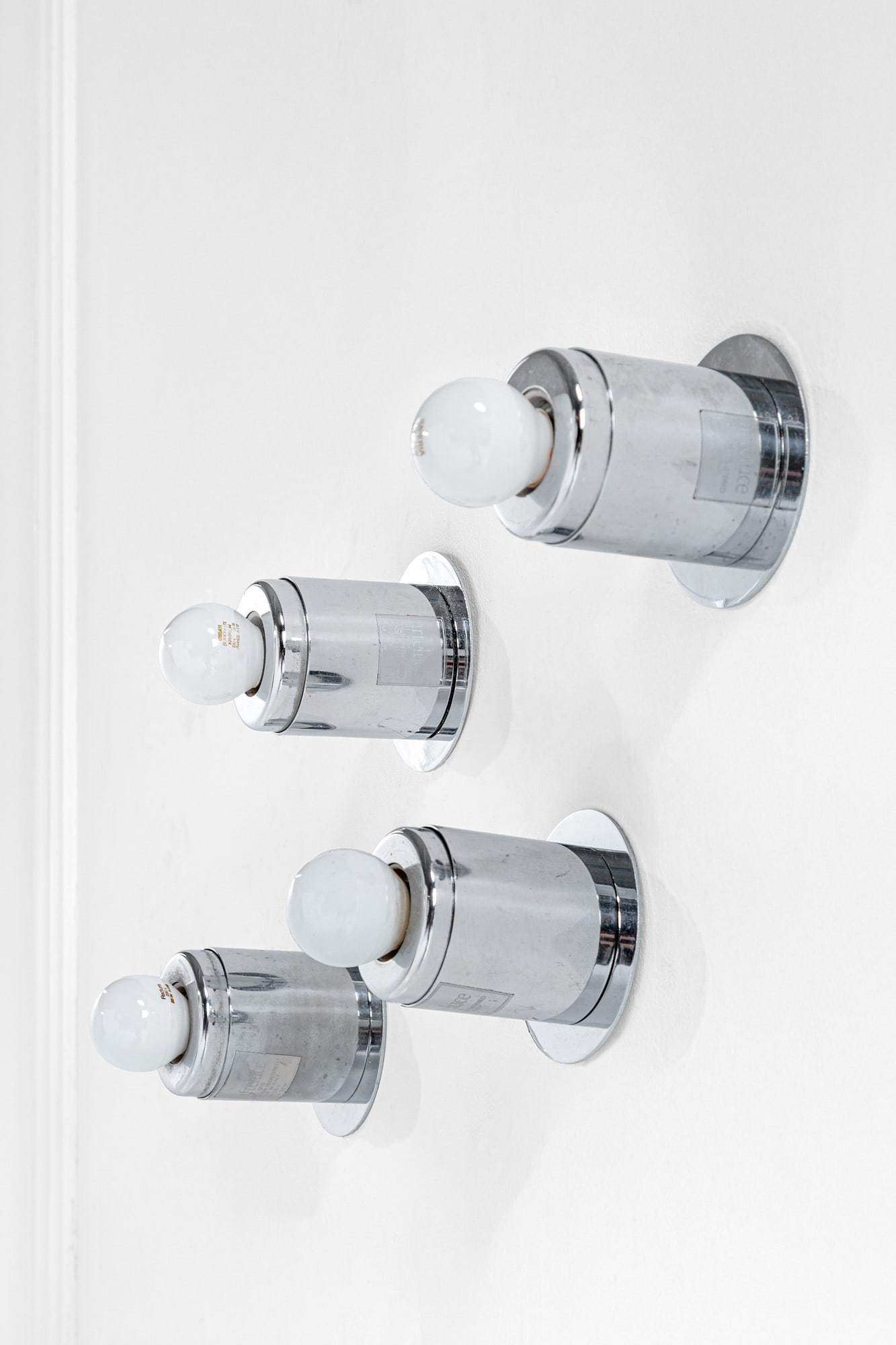 Gino Sarfatti. Quattro lampade da parete o da soffitto mod. SP15 (1 of 3)