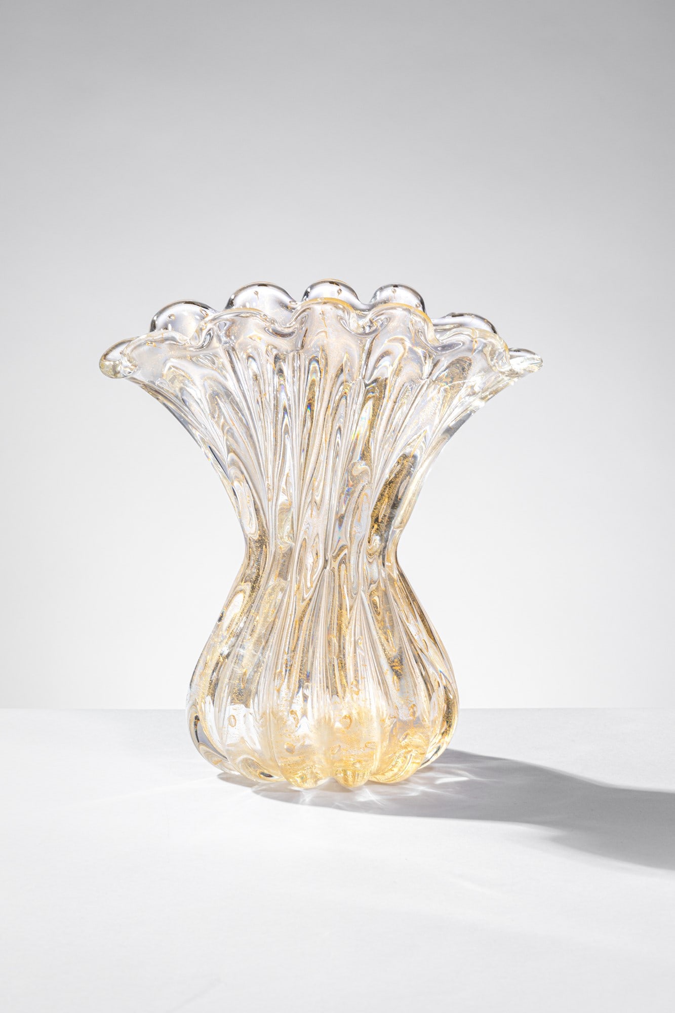 Barovier & Toso. Vaso con foglia d’oro (1 of 2)