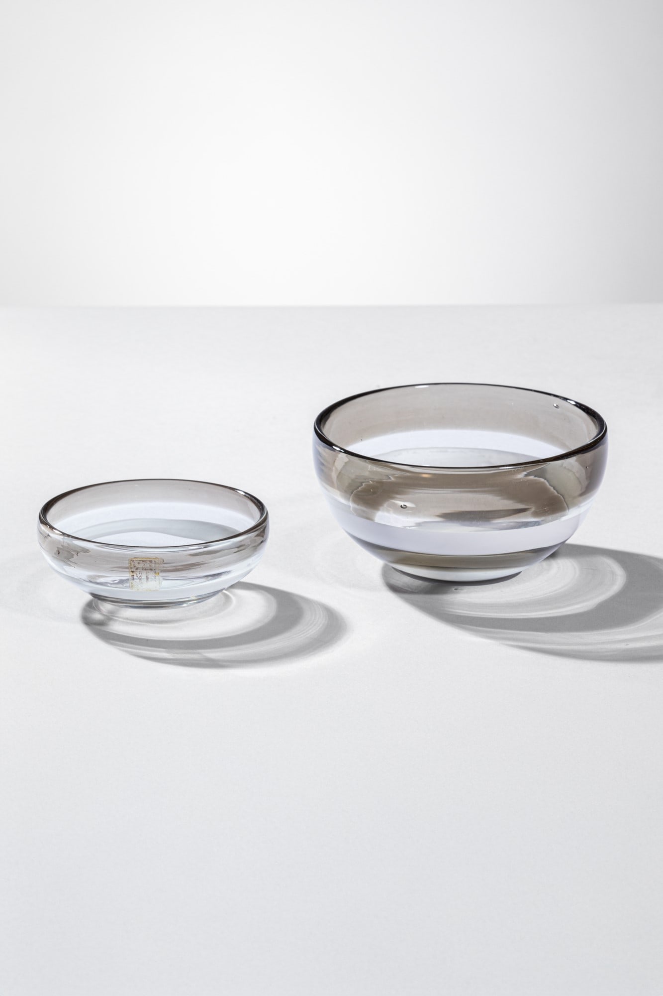 Fulvio Bianconi. Due coppe della serie a Fasce di colore mod. 1159 (1 of 2)