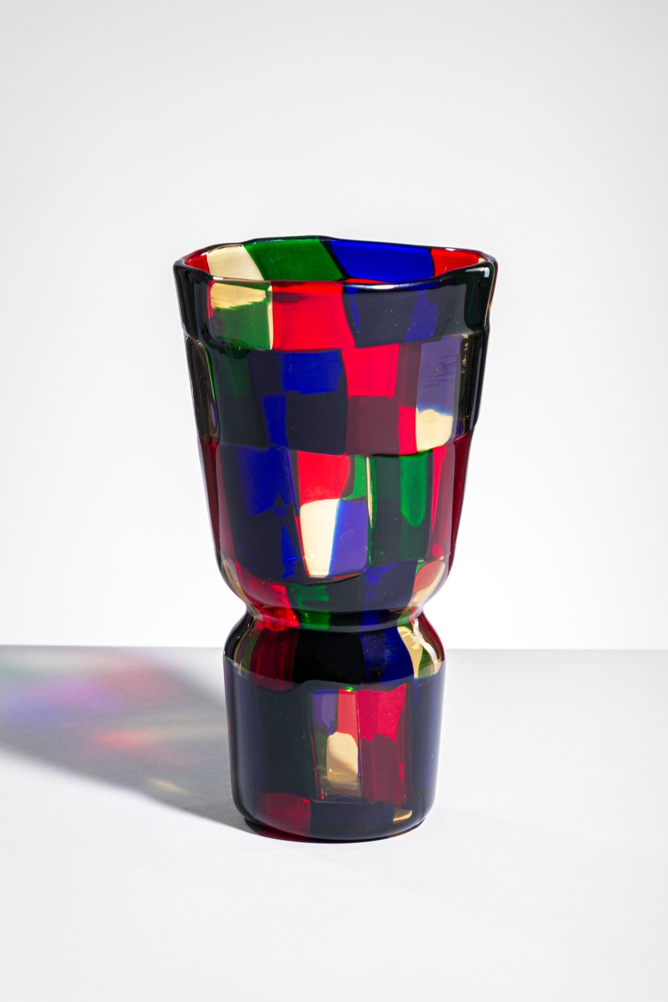 Fulvio Bianconi. Vaso della serie Pezzati a Tessere mod. 4402 (1 of 3)