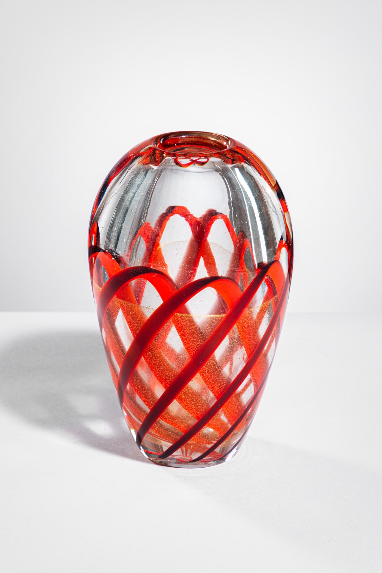 Archimede Seguso. Vaso con Nastro (1 of 1)