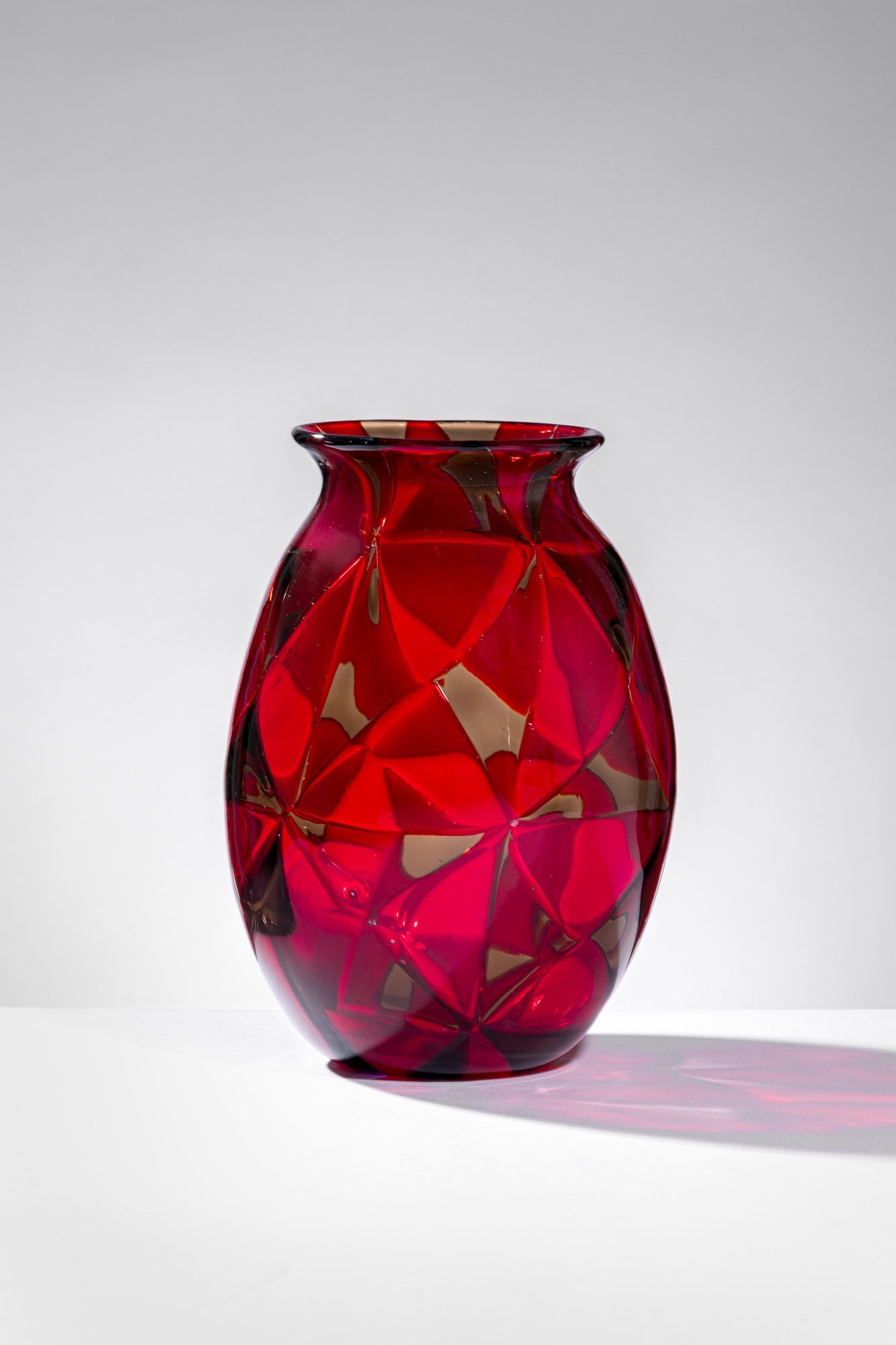 Ercole Barovier. Vaso della serie Intarsio (1 of 3)