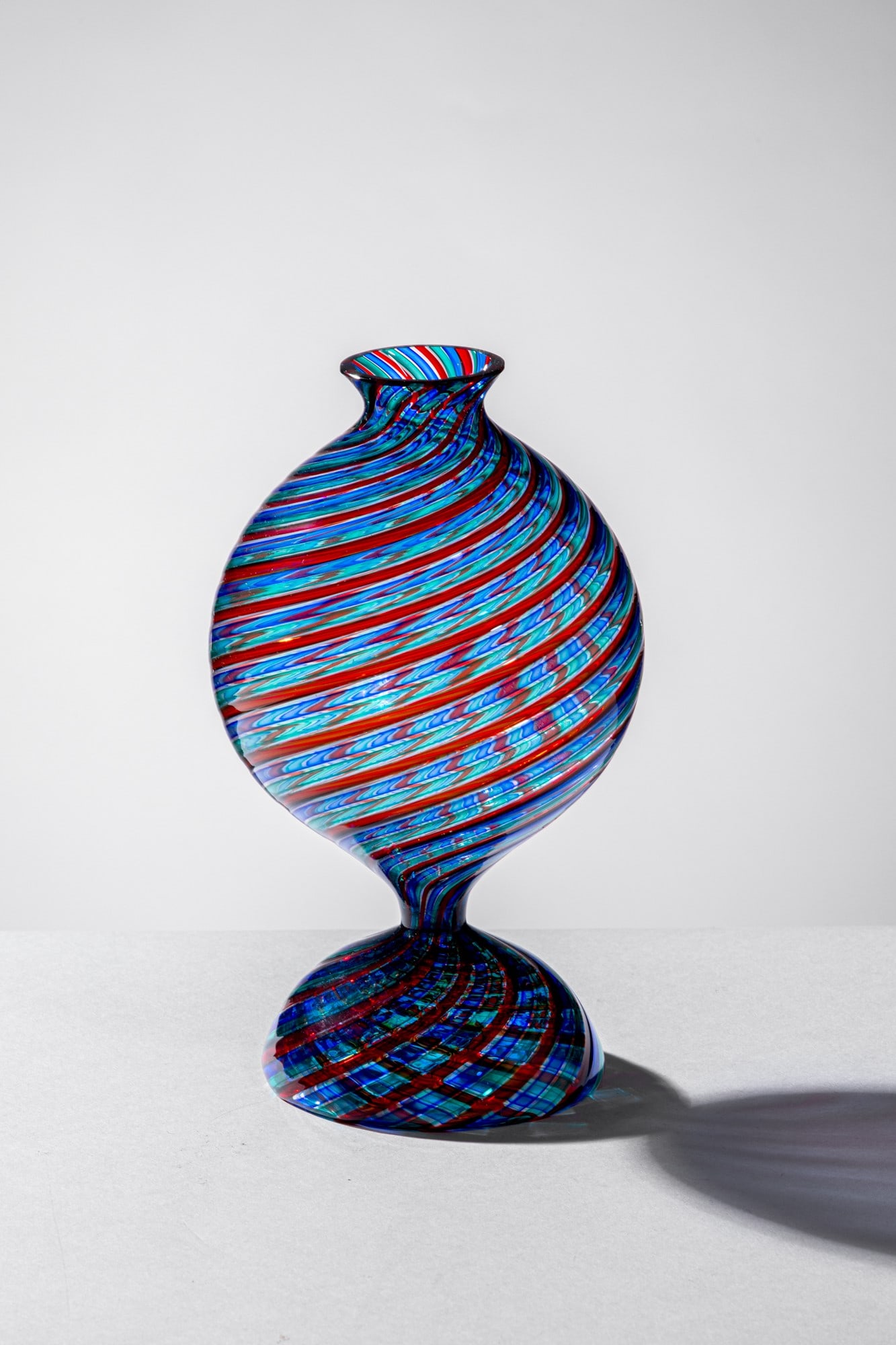 Orlando Zennaro. Vaso a canne piatte (1 of 2)