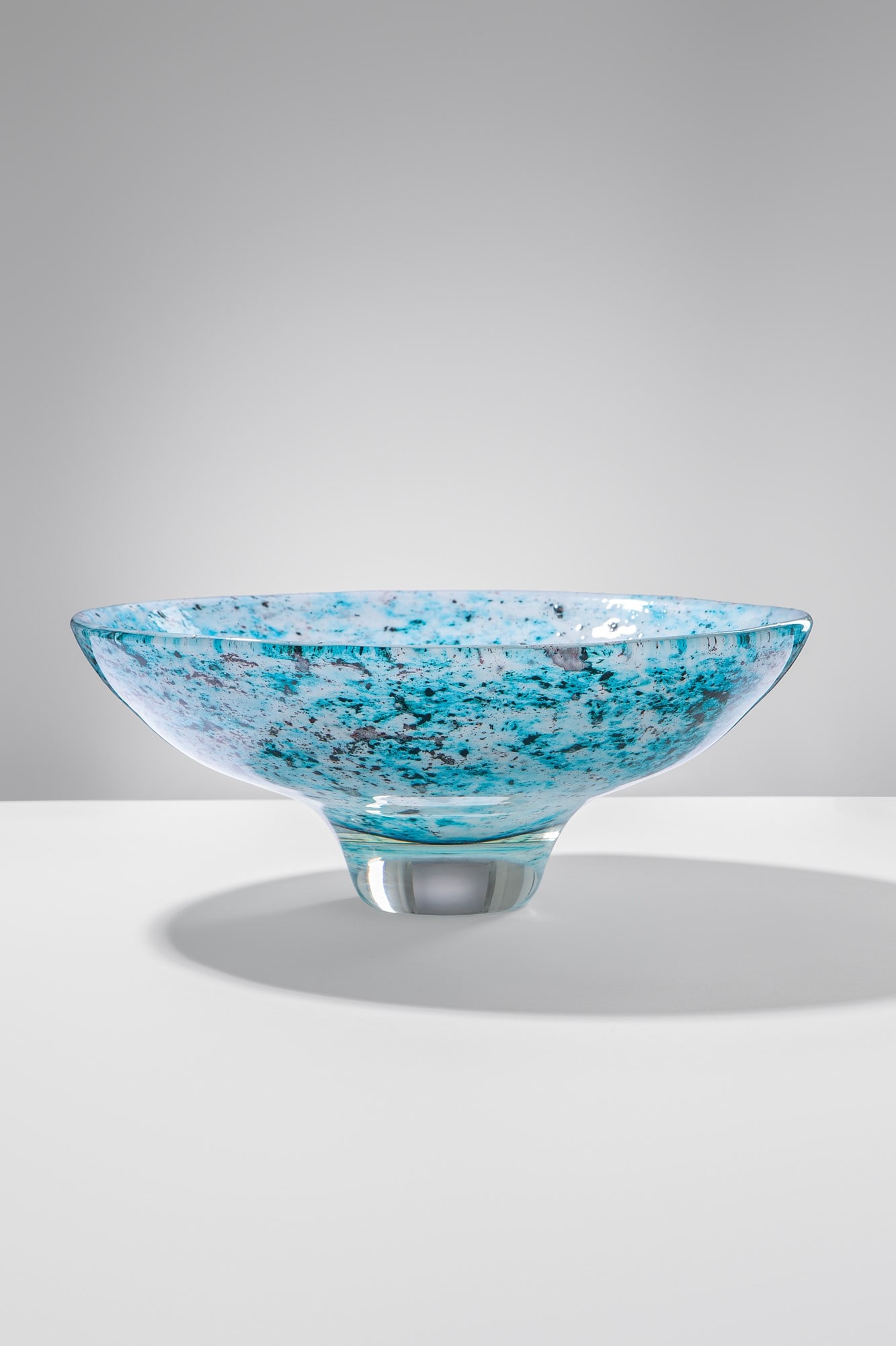 Venini. Grande coppa della serie Sommersi Rame (1 of 3)