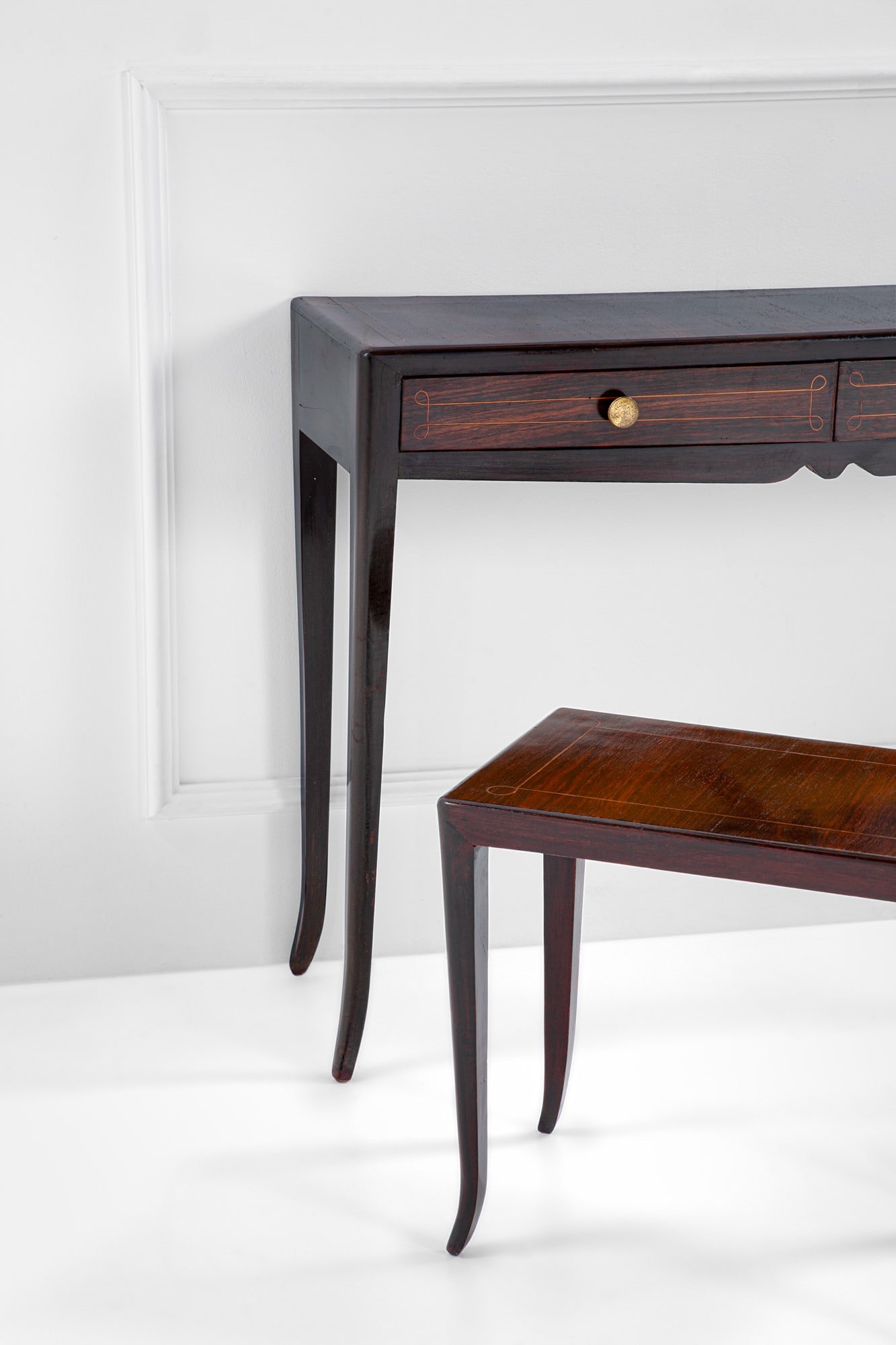 Set composto da console, specchiera e sgabello - 3