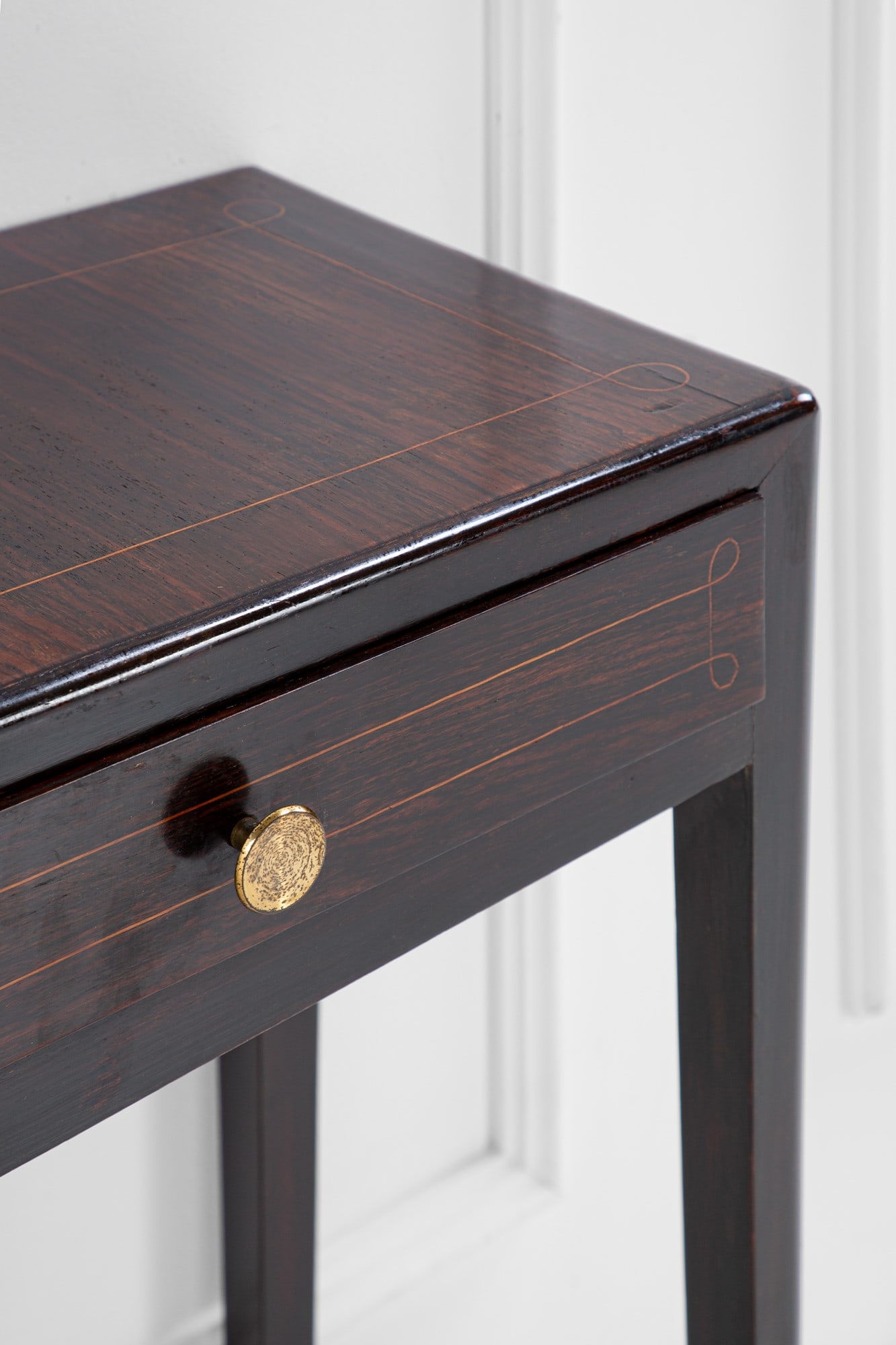 Set composto da console, specchiera e sgabello - 4