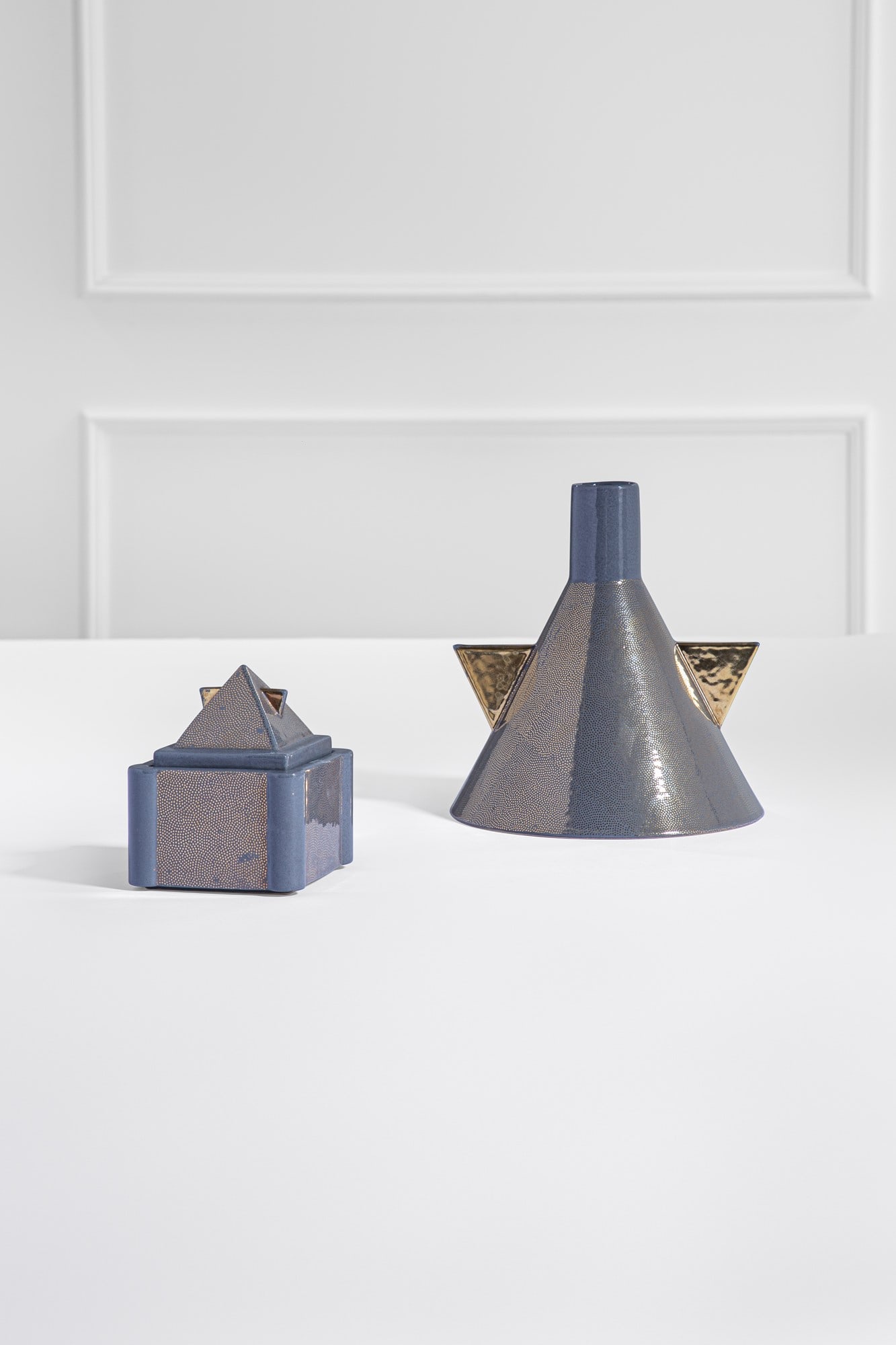 Matteo Thun. Vaso Teje e zuccheriera Nefertiti (1 of 3)