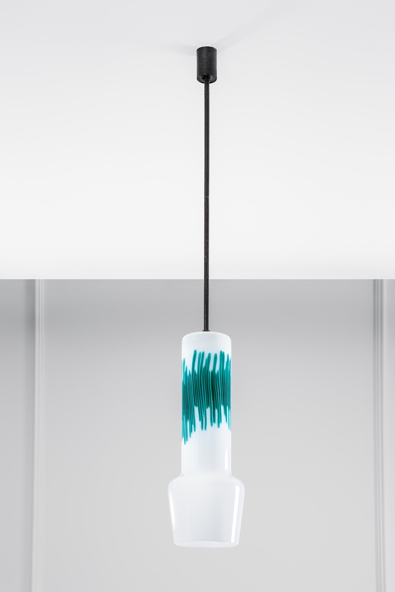 Massimo Vignelli. Lampada a sospensione mod. 4041 (1 of 2)