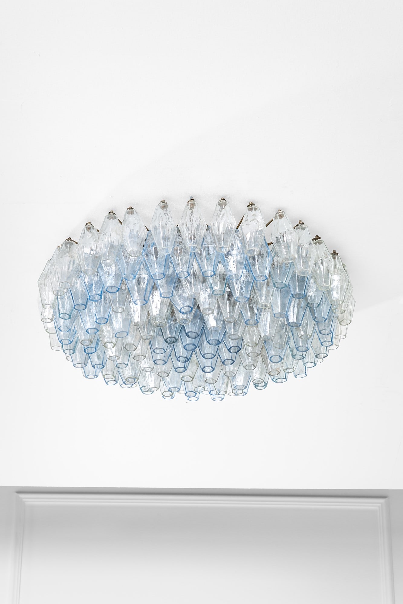 Paolo Venini. Grande lampada da plafone della serie Poliedri (1 of 3)