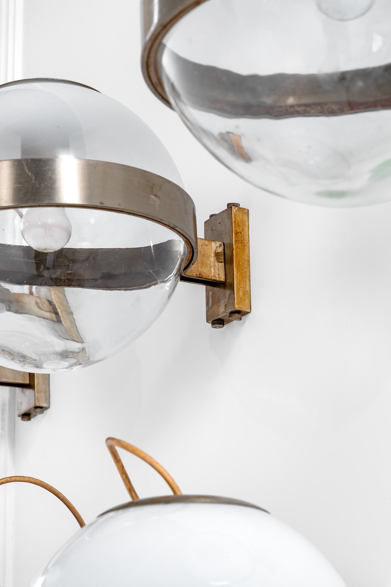 Candle (attr.). Sei lampade da parete - 3