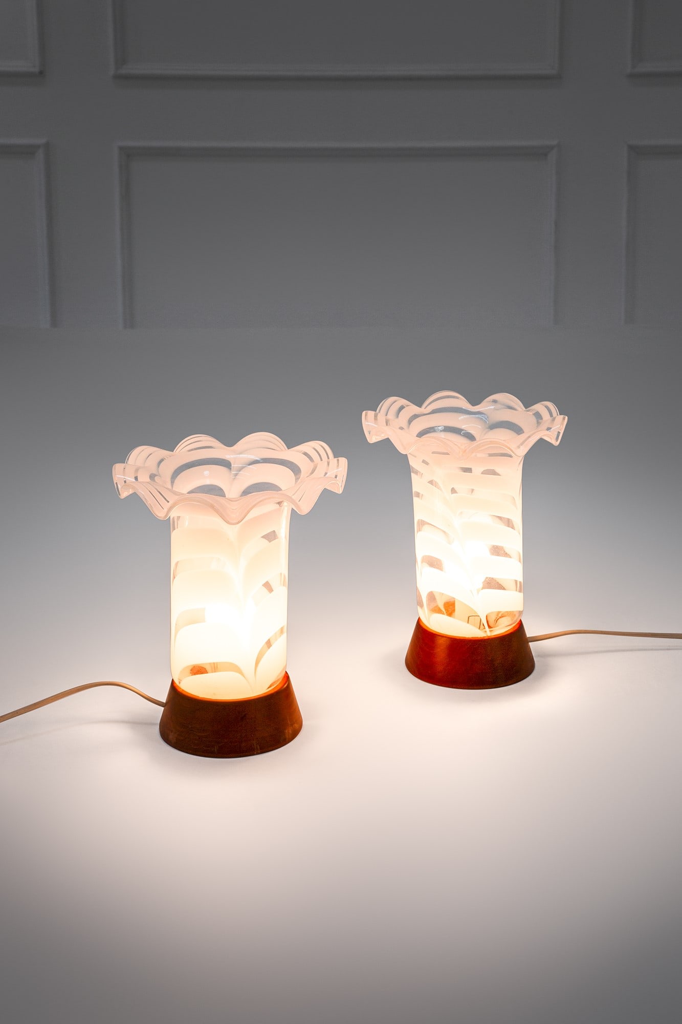 A.V. Mazzega, nel gusto di. Due lampade da tavolo (1 of 3)