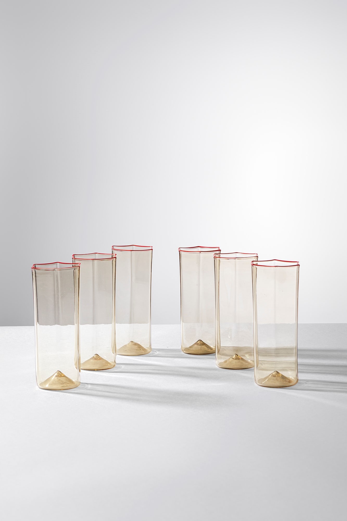 Carlo Scarpa. Sei bicchieri esagonali (1 of 1)