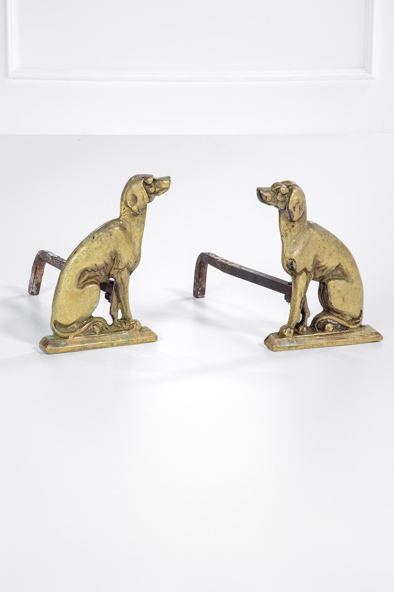Due alari a guisa di cane (1 of 2)