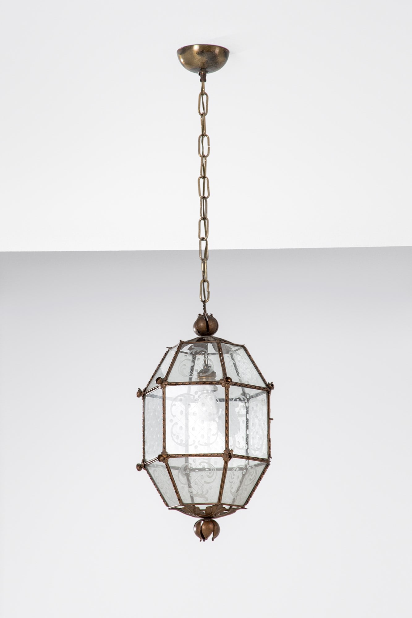 Compagnia di Venezia e Murano-Pauly & C. (attr.). Lampada a sospensione (1 of 4)
