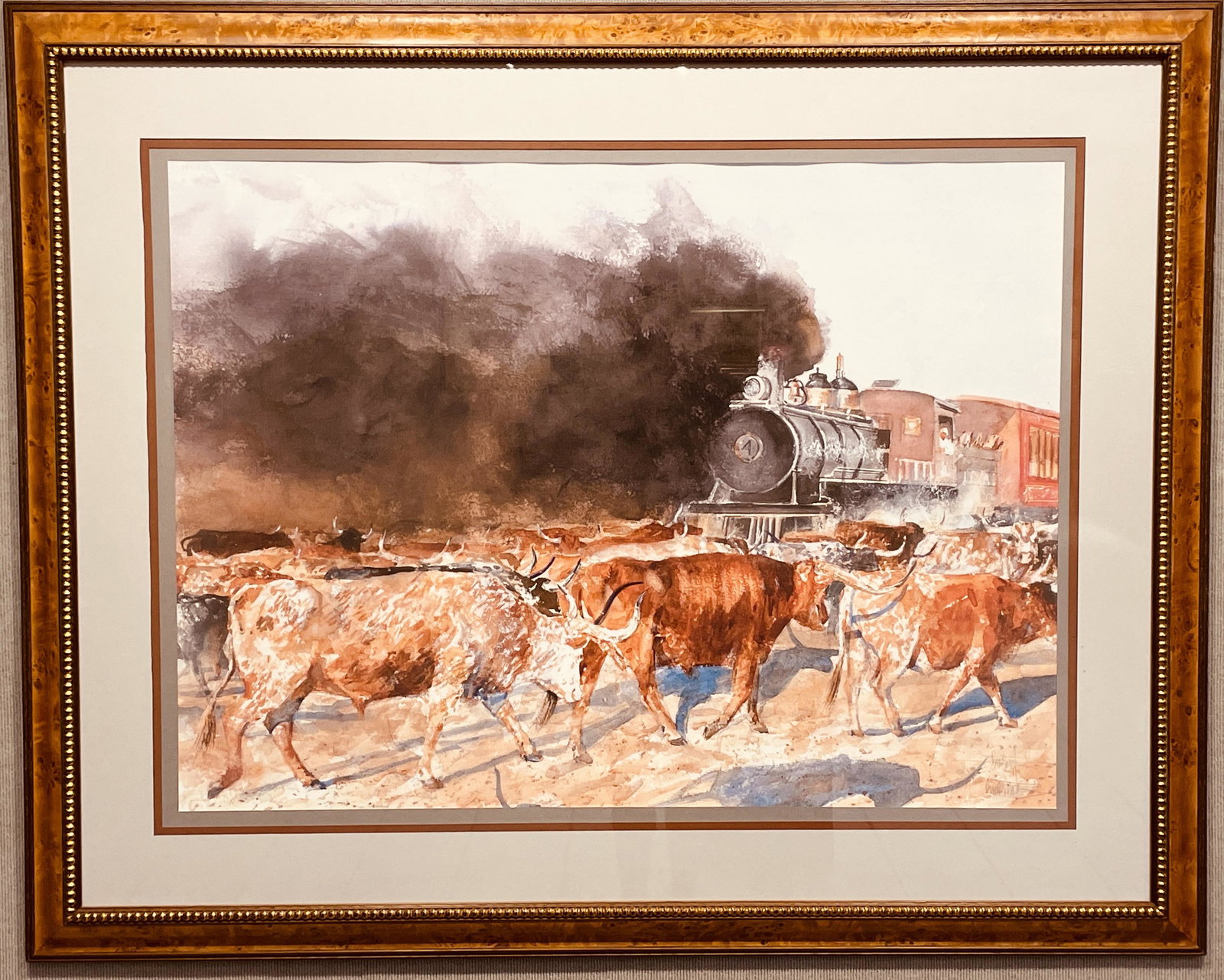 Fort Worth Cattle Drive    by Buck Taylor (1 of 4)