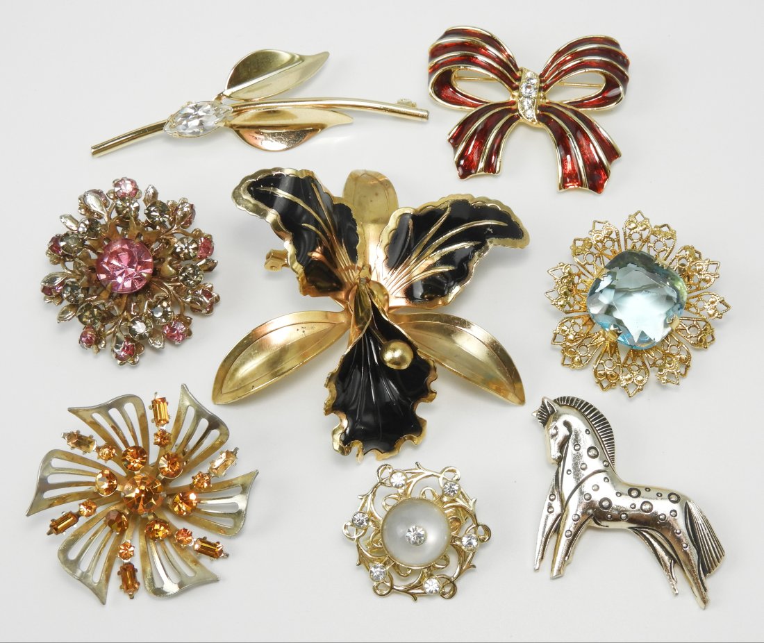 Vintage Brooch/Pin Lot (1 of 10)