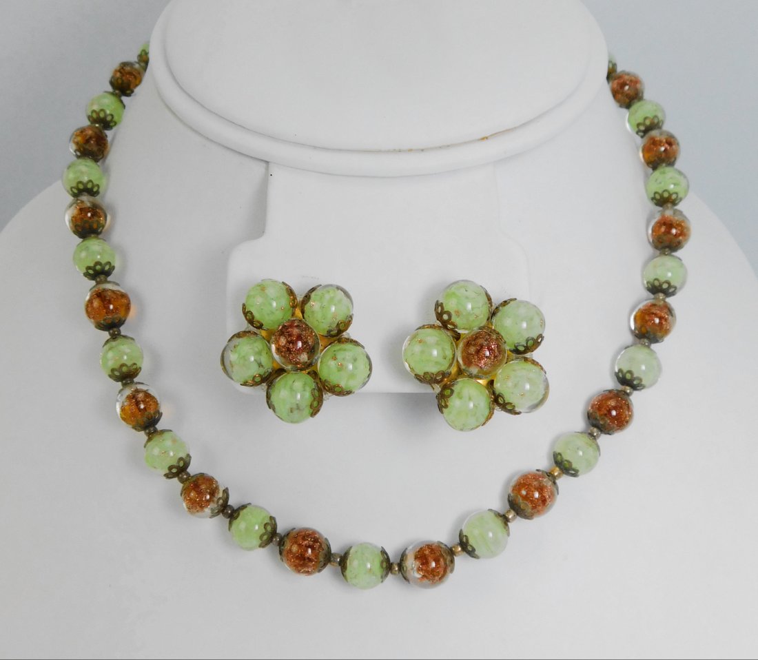 Vintage Giuliano Fratti Venetian Glass Set (1 of 7)