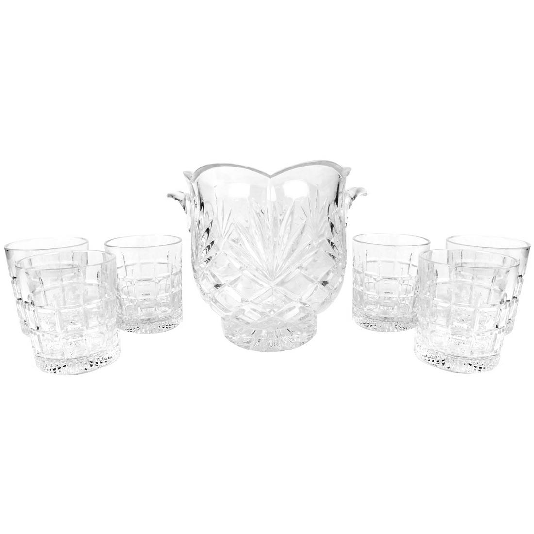 Ice Bucket and Glasses (1 of 3)