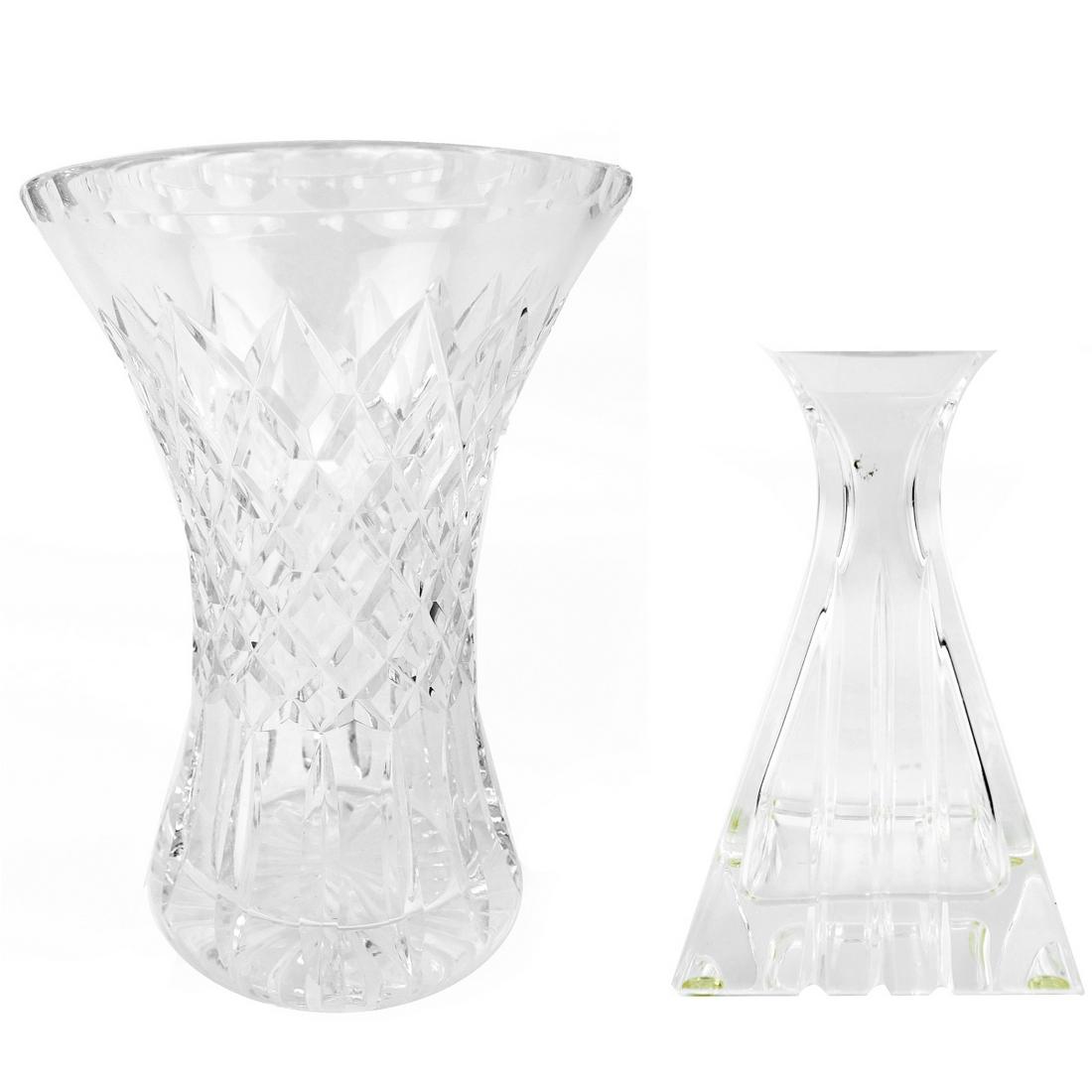 Vintage Cut Crystal Vases (1 of 4)