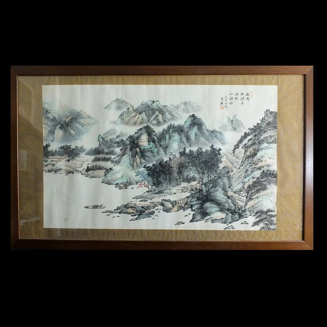 Chinese Scroll Painting (1 of 3)