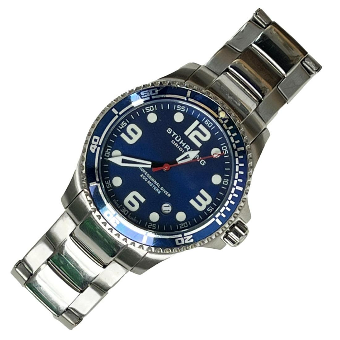 Sturhling Professional Diver Bracelet Watch (1 of 7)