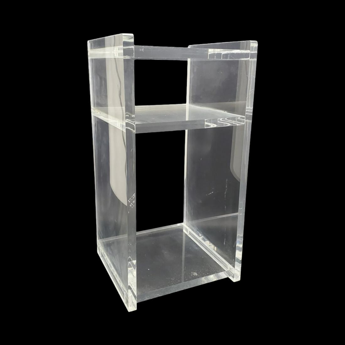 Lucite Side Table (1 of 3)