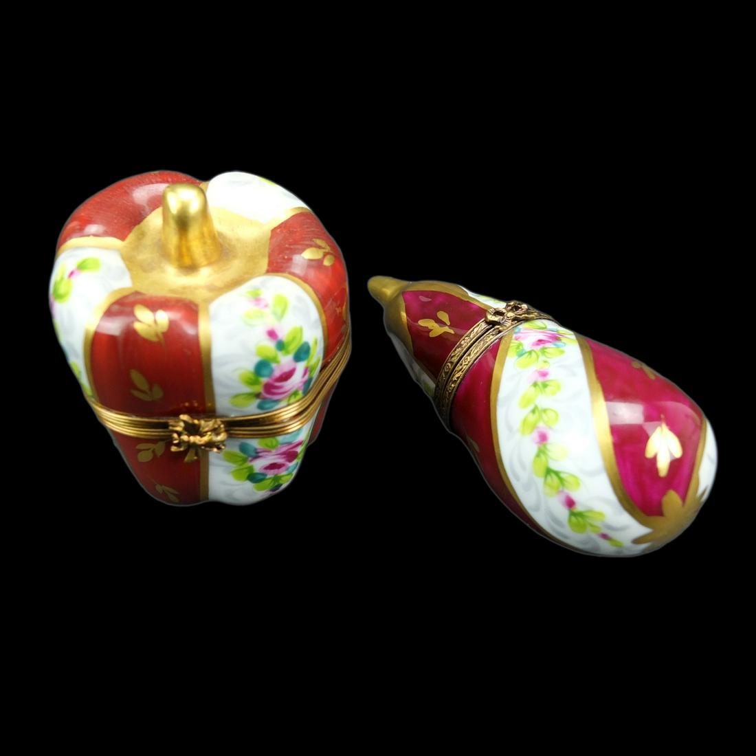 Two Vintage Limoges Pill Boxes (1 of 5)