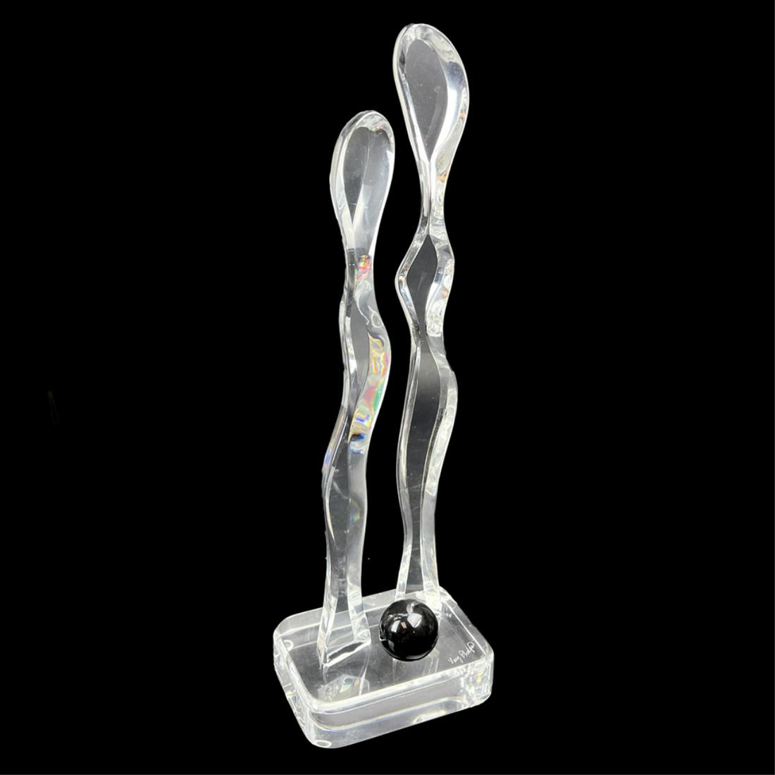 Lucy Phelps (20th C.) Lucite Sculpture (1 of 6)