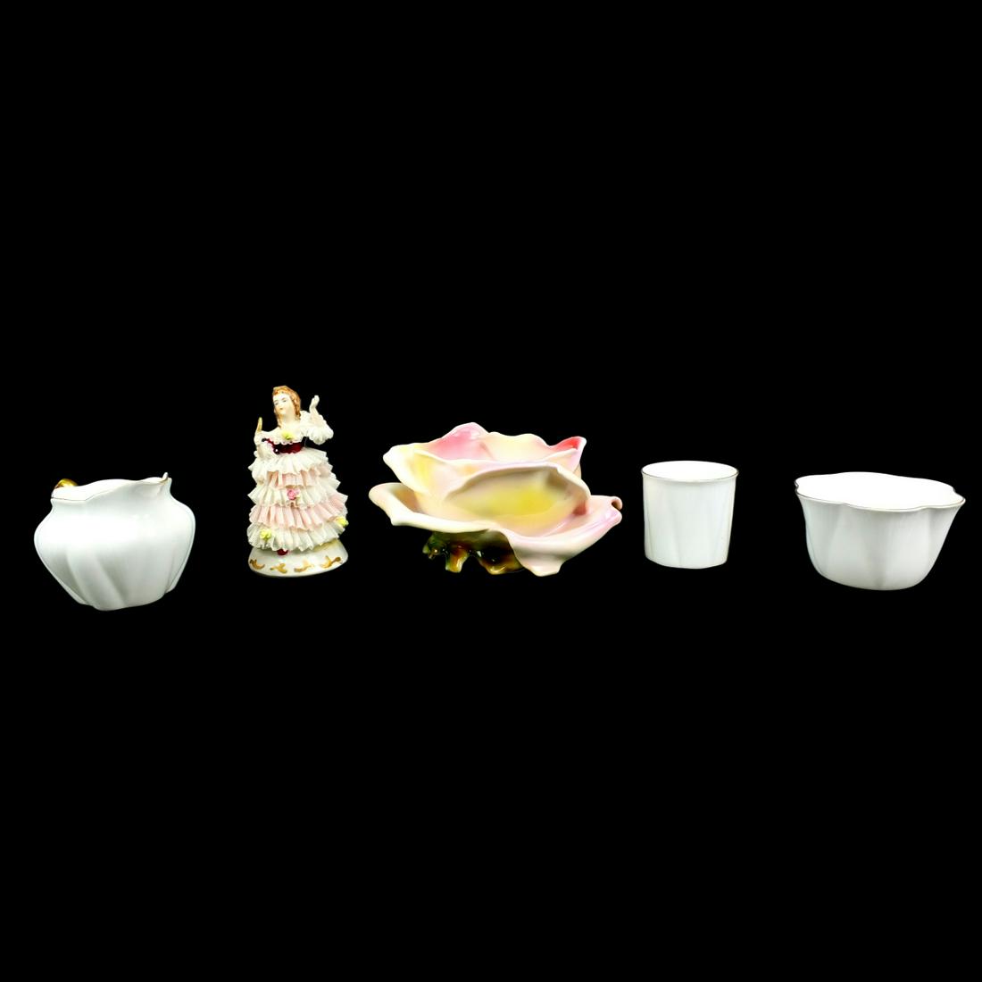 Five Vintage Assorted Porcelain Tableware (1 of 5)