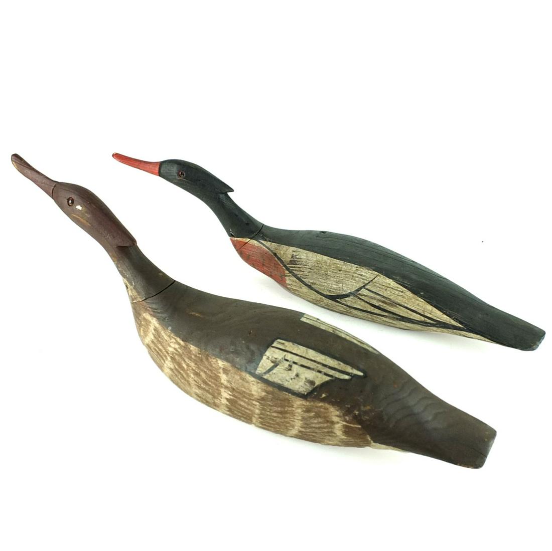 Large Early 20th C. Duck Decoys (1 of 3)