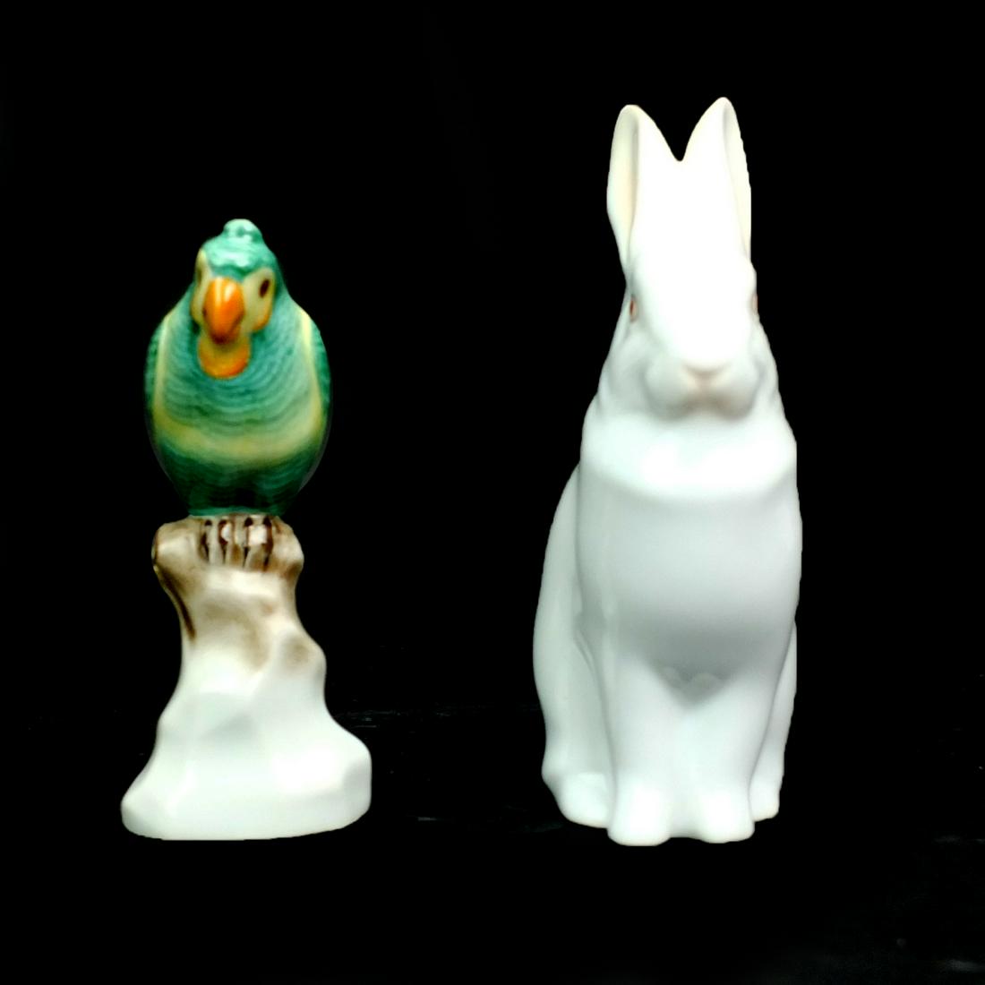 Two Herend Porcelain Figurines (1 of 6)