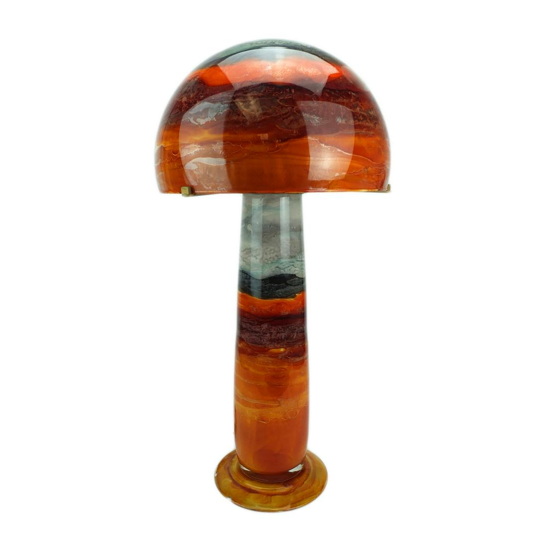 Sylvie Montagnon French Reverse Painted Lamp (1 of 5)